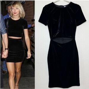 Bec & Bridge Midnight Black Mini Dress ASO Taylor Swift Size 4